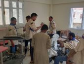 "رياضة الأقصر" تنفذ معسكر خدمة عامة بمركز شباب أصفون بعد تطويره بحياة كريمة
