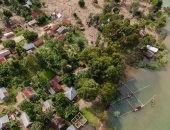 انهيار 4500 منزل واختفاء 2000 قطعة أرض بسبب الفيضانات بالكونغو