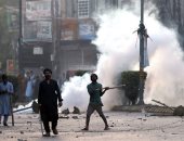 اشتباكات عنيفة فى باكستان احتجاجا على اعتقال عمران خان