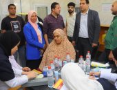 قافلة طبية لجامعة كفر الشيخ في قرية الخاشعة 61 ضمن مبادرة "حياة كريمة"