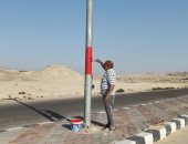 تنفيذ حملة نظافة وتجميل مدينة الحسنة بوسط سيناء