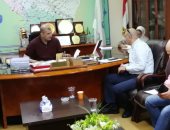 تنفيذ مشروعات تدعيم شبكات الصرف الصحى بحياة كريمة بالفيوم بنسبة 95%