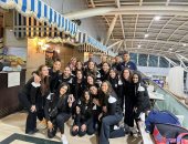 سيدات طائرة الزمالك أمام الجيش الرواندى فى بطولة أفريقيا بتونس