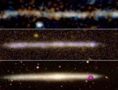 "وحش غير مرئي".. علماء يحلون لغز ثقب أسود جامح يجر ذيلا من النجوم عبر الكون