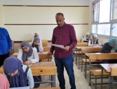 وكيل تعليم المنوفية يتفقد لجان الامتحانات بمدارس إدارة الباجور