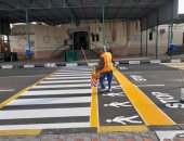 محافظ بورسعيد: وضع علامات مرورية بشارع 23 يوليو بطول 2 كيلو متر