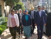 وزير الشباب والرياضة يناقش رسالة دكتوراه بجامعة الإسكندرية