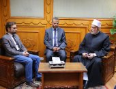 وكيل الأزهر يستقبل عميد معهد الدراسات الإسلامية بجامعة أوسنابروك بألمانيا لبحث التعاون