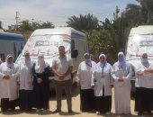 حياة كريمة ببنى سويف.. الكشف وتوفير العلاج لـ1100 حالة خلال قافلة طبية بقرية الحرية"3"