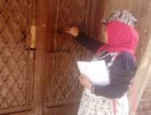 انطلاق حملة طرق الأبواب "بلدى أمانة" داخل قرى حياة كريمة بأسوان
