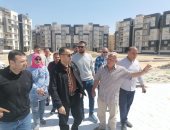 رئيس جهاز دمياط الجديدة يتابع معدلات تنفيذ مشروعات الإسكان وضبط محاور الطرق