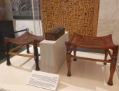 لعبة "السنت" بالمتحف القومى للحضارة.. لها رمزية دينية وتشبه السلم والثعبان