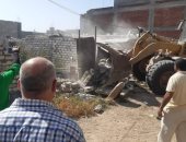 حملة مكبرة لإزالة تعديات بالبناء المخالف على الأراضى الزراعية بالإسكندرية 