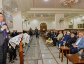 محافظ الدقهلية يشارك في الاحتفال الرسمي بعيد تكريس كنيسة الشهيدة دميانة بالبراري