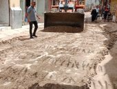 رفع 6 أطنان مخلفات وقمامة فى حملات تمهيد طرق ونظافة بقرى مدينة أرمنت