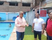مدير شباب القليوبية يتابع التزام حمامات السباحة بعوامل الأمن والسلامة.. صور