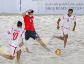 منتخب الشاطئية يهزم عمان 4 - 2 ويتوج ببطولة كأس العرب رسميا