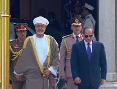 الرئيس السيسى وسلطان عمان يصلان قصر الاتحادية