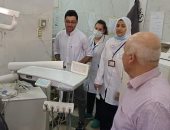 وكيل صحة المنوفية يتفقد أعمال التطوير بمستشفى رمد شبين الكوم
