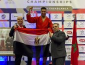 عبد الرحمن عصفور يتوج بالميدالية الذهبية فى بطولة أفريقيا للسامبو بالمغرب