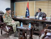 "المنفي" يبحث مع الفريق الحداد أهمية تعزيز دور المؤسسة العسكرية الليبية