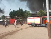 3 سيارات إطفاء للسيطرة على حريق بمنطقة القابوطى فى بورسعيد
