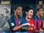 ميسي ينافس رونالدينيو على جائزة أفضل هدف بملعب برشلونة.. فيديو