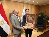 وزير العدل يلتقي مجلس نقابة محامى شمال سيناء 