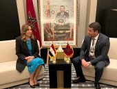 وزيرة الثقافة تلتقى نظيرها المغربى لدعم أطر التعاون المشترك