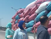 ضبط 318 طن قمح محلي استلمها مواطنون بالدقهلية بدون تصريح من التموين