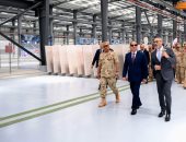 أخبار مصر.. الرئيس السيسي يفتتح مجمع مصانع الكوارتز بالعين السخنة  