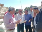 ضبط 120 طن قمح متداولة بهدف الاحتكار بمركزى أبو قرقاص والمنيا