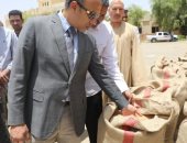 نائب محافظ المنيا يعلن توريد 337 ألف طن من محصول القمح بشون وصوامع المحافظة