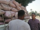 ضبط 58 طنا من محصول القمح بهدف الاحتكار بمركز ملوى بالمنيا
