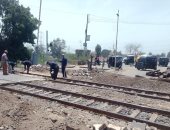 غلق مزلقان السكة الحديد بكفر ديما بالغربية أسبوعا لإجراء أعمال الصيانة