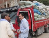 ضبط سيارة محملة بـ12 طن قمح قبل تهريبها على طريق القاهرة أسوان الزراعى