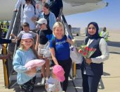 مطار الغردقة الدولي يستقبل أولى رحلات شركة Sky Line.. صور 