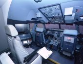 تجربة طوارئ افتراضية لإخلاء طائرة بأكاديمية مصر للطيران للتدريب.. فيديو وصور     