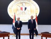 توقيع عدد من الوثائق بين مصر وفلسطين على هامش مباحثات موسعة بين رئيسى الوزراء