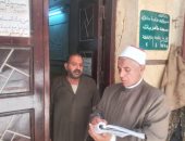 وكيل أوقاف الإسكندرية يتفقد مساجد الجمرك ووسط 