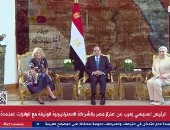 الرئيس السيسي يعرب عن اعتزاز مصر بالشراكة الاستراتيجية مع الولايات المتحدة.. فيديو