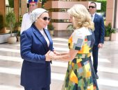 السيدة انتصار السيسى: سعدت بلقاء السيدة جيل بايدن خلال زيارتها لبلدها الثانى مصر 