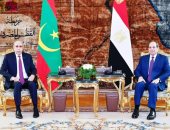 الرئيس السيسي: اتفقت مع رئيس موريتانيا على تعزيز الجهود بالساحة الأفريقية