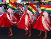 ملابس ملونة ورقصات فولكلورية.. فعاليات كرنفال بوليفيا السنوى