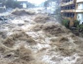 الصين تصدر إنذارين فى عدد من المناطق لمواجهة السيول الجبلية