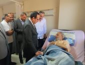 محافظ شمال سيناء يتفقد الإنشاءات الجديدة فى مستشفى العريش العام