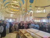 الكنيسة تودع الراهب القمص بيشوي أنبا بولا بالبحر الأحمر 
