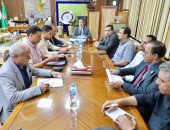 محافظ المنوفية يوجه بسرعة إنجاز المشروعات وإعداد الكوادر البشرية المدربة