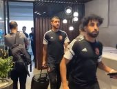 لاعبو الأهلي يصلون مطار القاهرة قبل السفر للمغرب