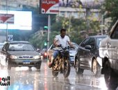 سقوط أمطار غزيرة على القاهرة الكبرى وتكاثر للسحب الممطرة